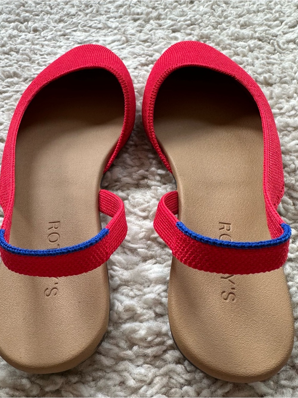 Rothy's Women's Red Slingback Flats - Picture 2 of 9